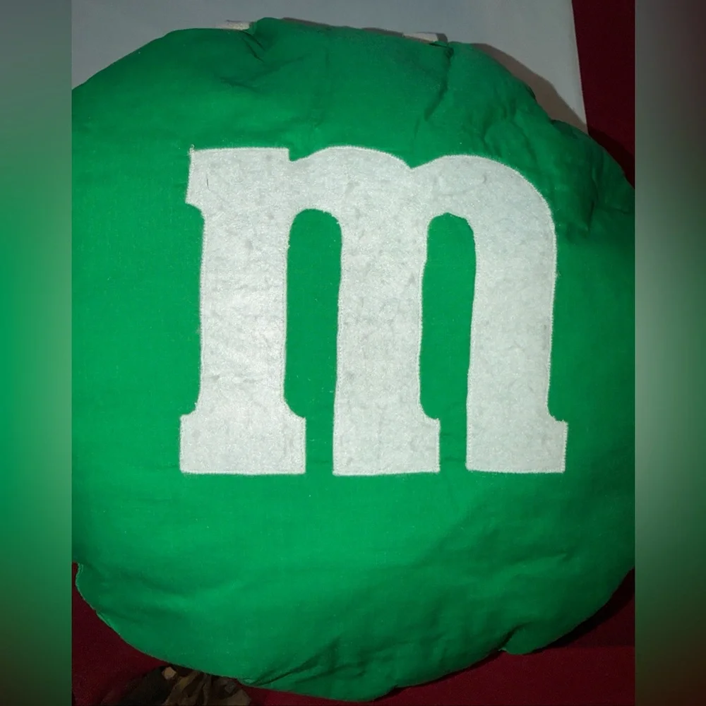 Green M&M Costume Toddler Or Child Size Pullover Candy Pillows Handmade VINTAGE - Picture 5 of 13